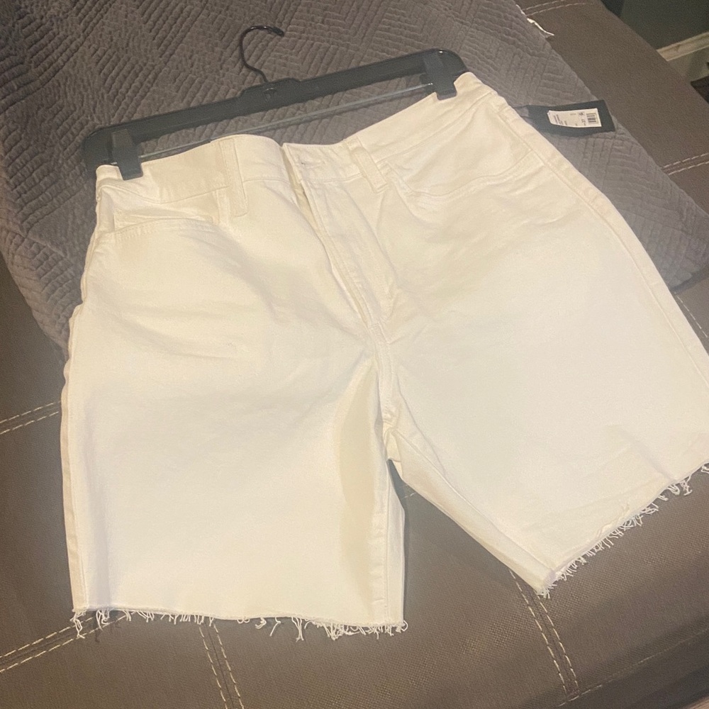 Joe's Jeans White Denim Shorts
